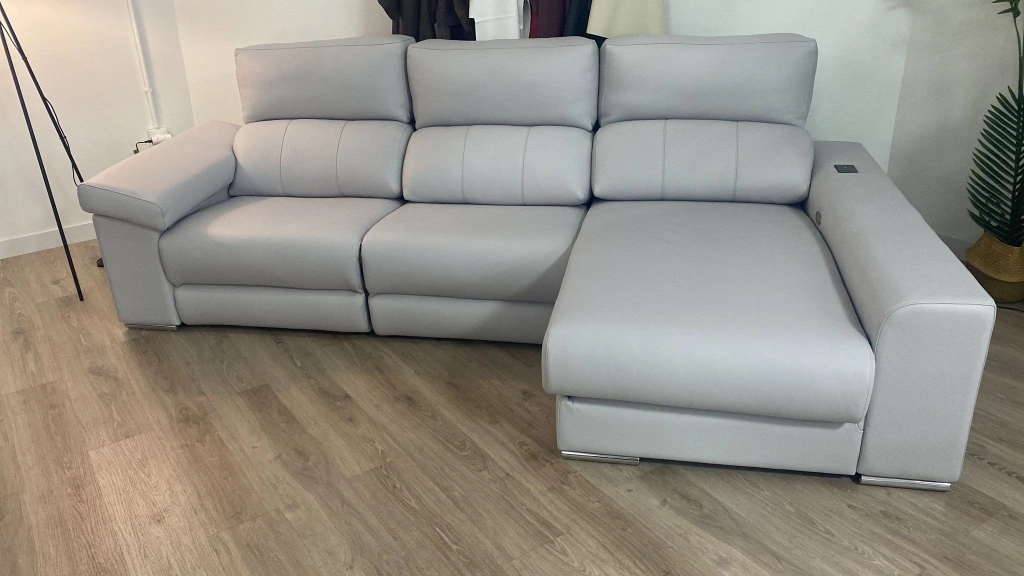 Sofá Chaiselongue Piel